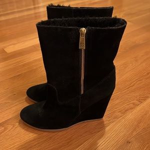 COACH DANEE WEDGE BOOTS